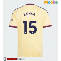 Moške Nogometnih dresov Arsenal Ezri Konsa #15 Tretji 2026-27 Kratki rokavi
